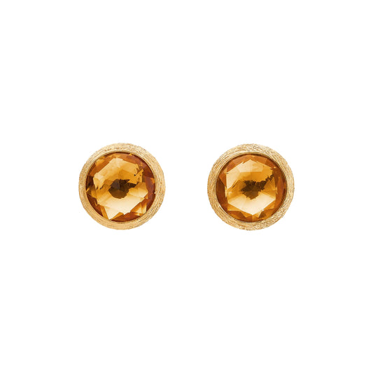18K Yellow Gold Jaipur Citrine Earrings