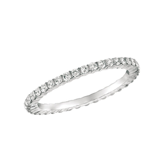 Platinum Diamond Gemlok Eternity Band