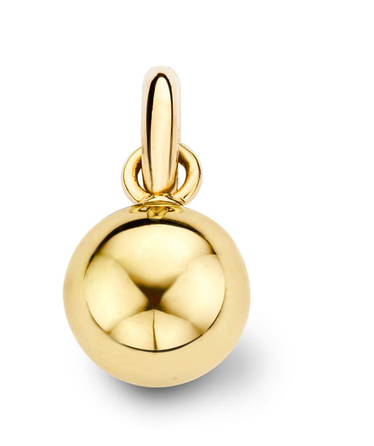 18K Yellow Gold High Polish Ball Charm